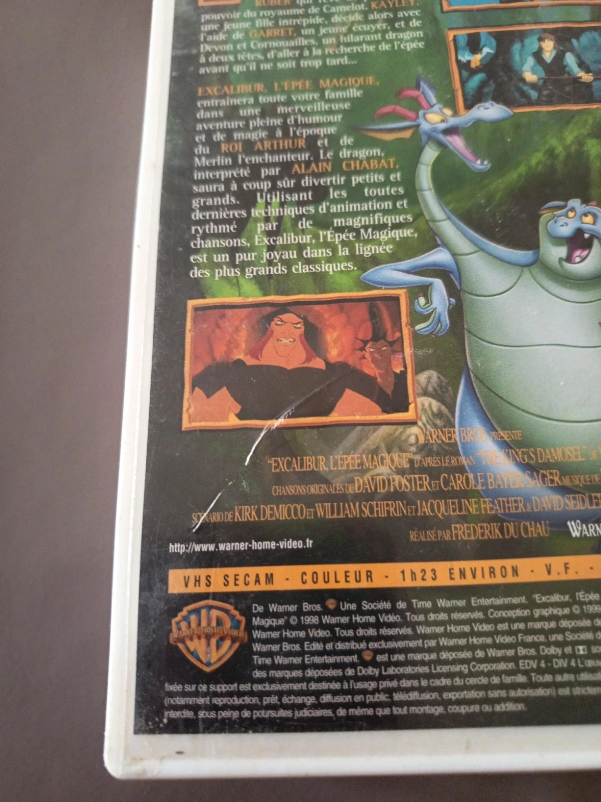 VHS Excalibur het magische zwaard – photo 3